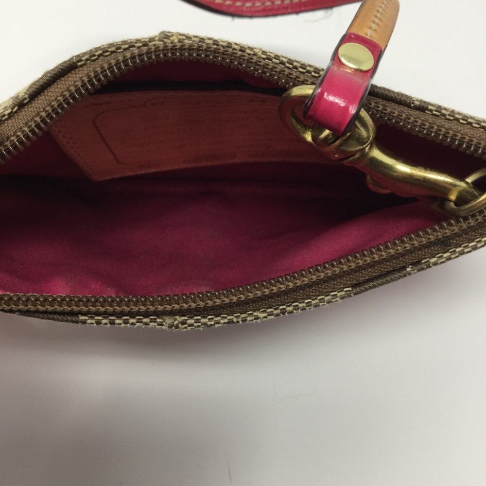 Coach Monogrammed Wristlet - Picture 5 of 5